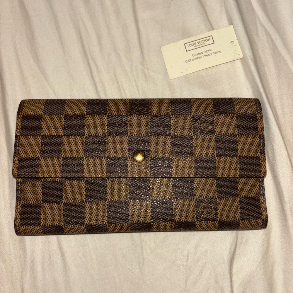 Louis Vuitton Dark Brown Leather Accessory